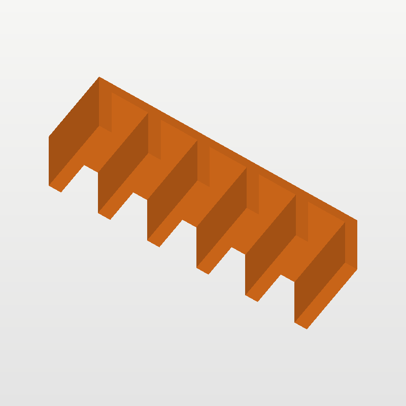 Cable Comb — 5 slot